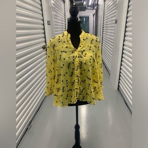 Angie Brand Floral Blouse
